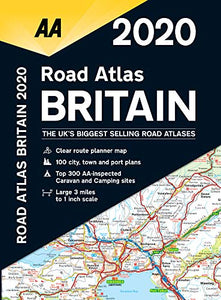 AA Road Atlas Britain 2020 