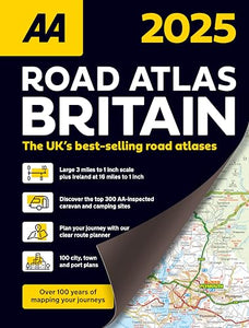 AA Road Atlas Britain 2025 