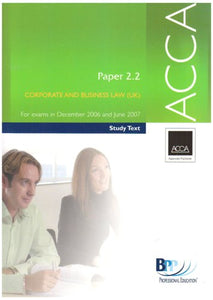 ACCA Paper 2.2 Corporate and Business Law 