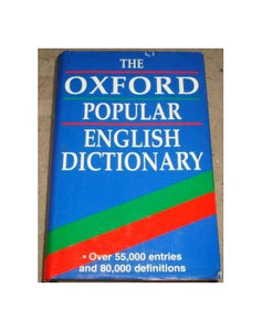 Oxford Hardback Dictionary 