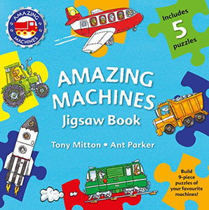 Amazing Machines Jigsaw Book 