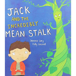 Square Cased Fairy Tale Book - Jack and the Incredibly Mean Stalk 