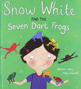 Square Cased Fairy Tale Book - Snow White and the Seven Dart Frogs 