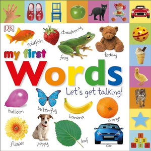 Tabbed Board Books: My First Words 