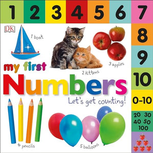 Tabbed Board Books: My First Numbers 