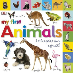 Tabbed Board Books: My First Animals 