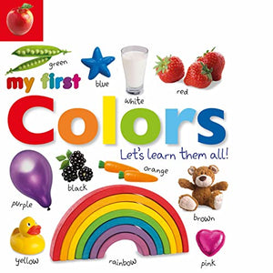 Tabbed Board Books: My First Colors 