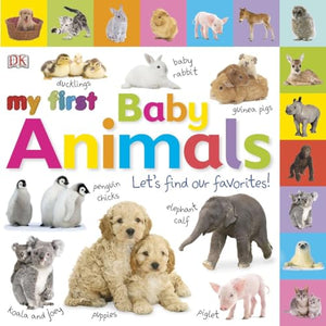 Tabbed Board Books: My First Baby Animals 