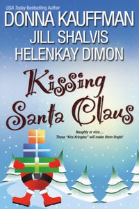 Kissing Santa Claus 