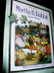 Shirley Barber's Martha B. Rabbit Jigsaw Book 