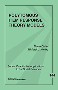 Polytomous Item Response Theory Models 