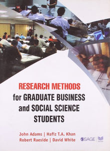 Research Methods for Graduate Business and Social Science Students 