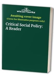 Critical Social Policy 