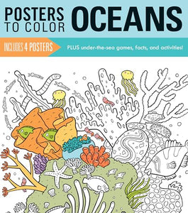 Posters to Color: Oceans 