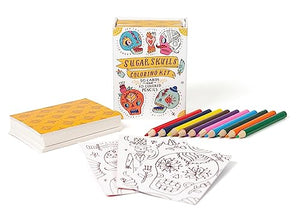 Sugar Skulls Coloring Kit 