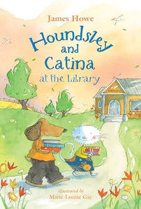 Houndsley and Catina at the Library 