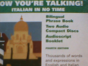 Now You're Talking! Italian in No Time 