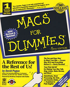 Macs For Dummies 