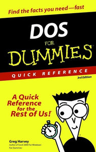 DOS for Dummies Quick Reference 