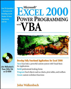 Microsoft Excel 2000 Power Programming with VBA 