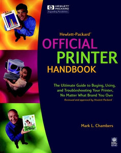 Hewlett Packard Official Printer Handbook 