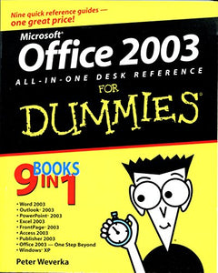 Office 2003 All-in-one Desk Reference for Dummies 