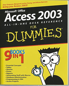 Access 2003 All-in-One Desk Reference For Dummies 