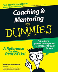 Coaching and Mentoring For Dummies 