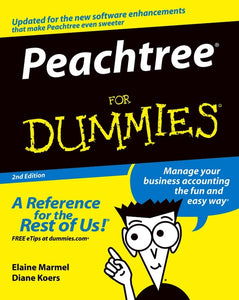 Peachtree For Dummies 