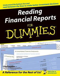 Reading Financial Reports For Dummies 