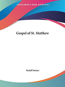 Gospel of St. Matthew 