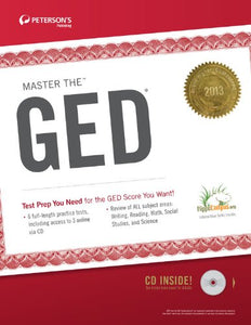 Master the GED 2013 (W/CD) 