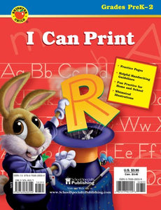 I Can Print, Grades Pk - 2 