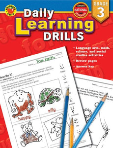 Daily Learning Drills, Grade 3 