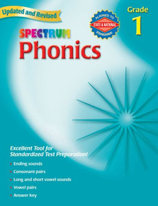 Spectrum Phonics, Grade 1: Education Version 