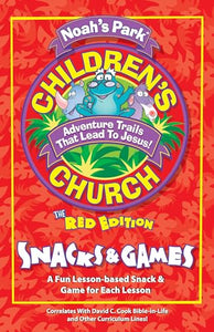 Noah's Park Children's Church Snacks & Games, Red Edition 