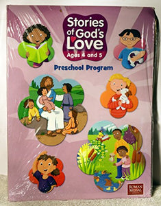 Stories of Gods Love Preschool Program Childrens Folder with Leaflets Set for Ages  and 