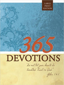 365 Devotions Large Print Edition 