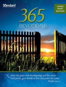 365 Devotions(r) Large Print Edition--2014 