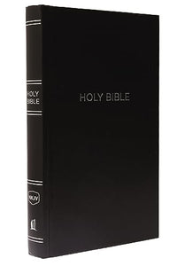 NKJV, Pew Bible, Hardcover, Black, Red Letter, Comfort Print 