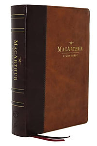 NKJV, MacArthur Study Bible, 2nd Edition, Leathersoft, Brown, Comfort Print 