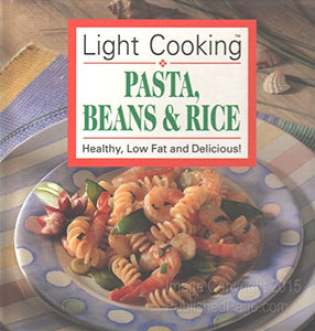 Title: Light cooking Pasta Beans Rice Healthy Low Fat a 