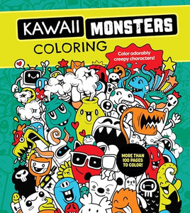 Kawaii Monsters Coloring Book 