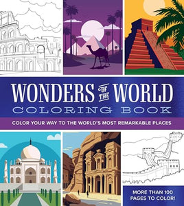 Wonders of the World Coloring Book 