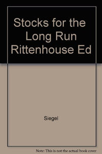 Stocks Long Run Rittenhouse Ed 