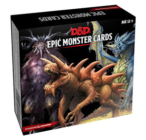 Dungeons & Dragons Spellbook Cards: Epic Monsters (D&D Accessory) 