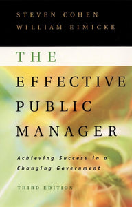 The Effective Public Manager 