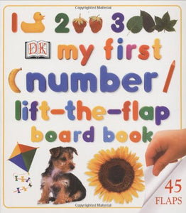 My First Numbers Lift-The-Flap Board Board Book 