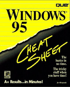 Windows 95 Cheat Sheet 