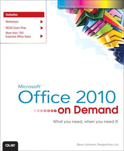 Microsoft Office 2010 On Demand 